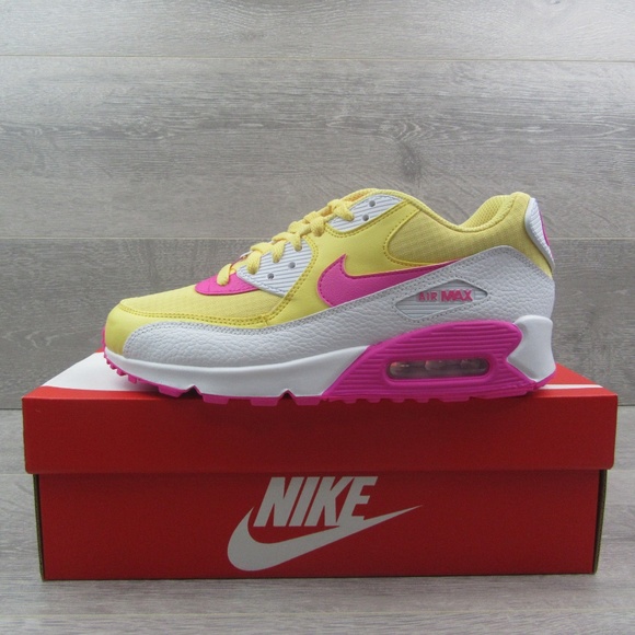 Nike Air Max 90 Women's Running Shoes Topaz Gold - Picture 2 of 8
